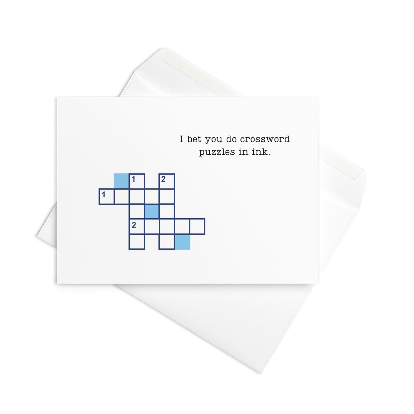 Smarty Blank Greeting card